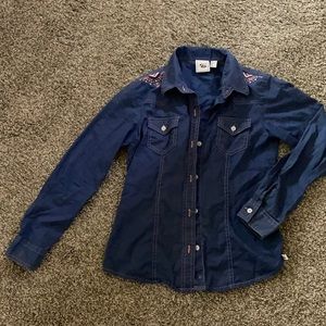 Girls western long sleeve